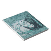 Carousel Horse Aquamarine Notitieblok (Schuin)