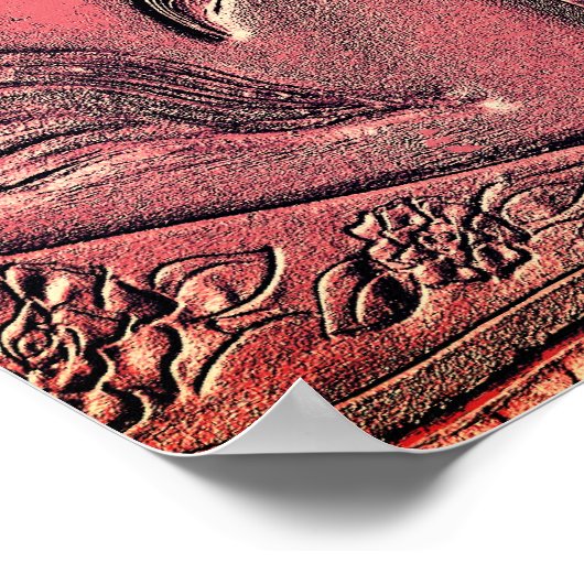 Carousel Horse Art Poster (Hoek)