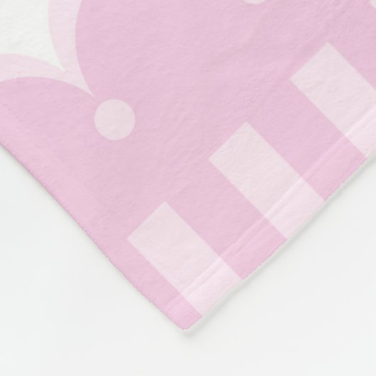 Carousel Horse Baby Blanket Fleece Deken (Hoek)