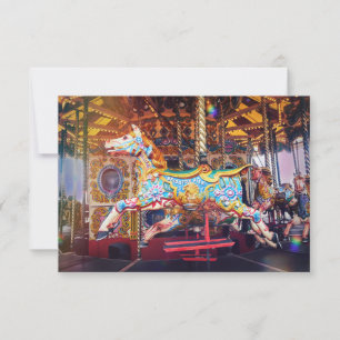 Carousel Horse Bedankkaart
