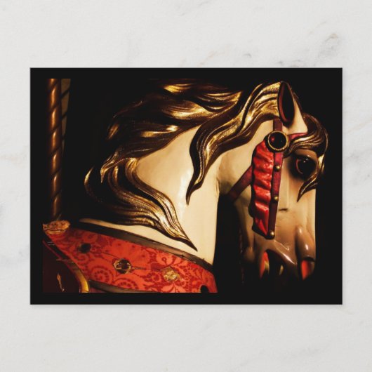 Carousel Horse Briefkaart (Voorkant)