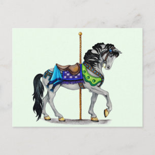 Carousel Horse Briefkaart