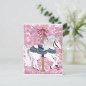 Carousel Horse Briefkaart (Staand voorkant)