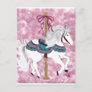 Carousel Horse Briefkaart