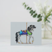Carousel Horse Briefkaart (Staand voorkant)
