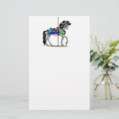 Carousel Horse Briefpapier (Staand voorkant)