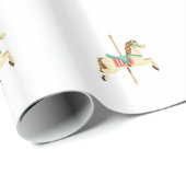 Carousel Horse Cadeaupapier (Rol Hoek)