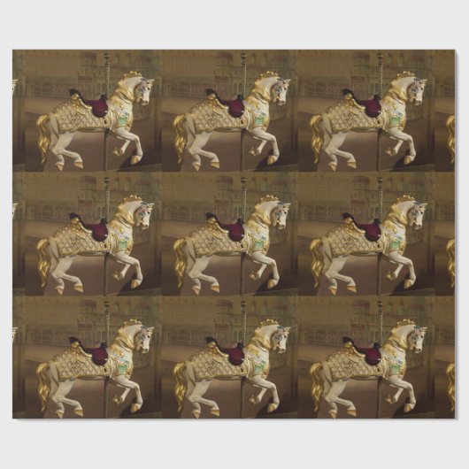 Carousel Horse Cadeaupapier (Vlak)
