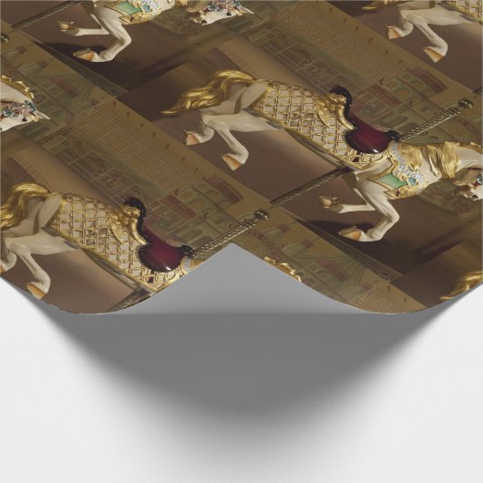 Carousel Horse Cadeaupapier (Hoek)