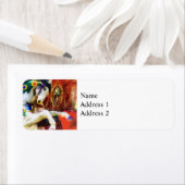 Carousel Horse Closeup Etiket (Insitu)