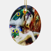 Carousel Horse Closeup Keramisch Ornament (Rechts)