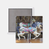 Carousel Horse galloping II Magneet (Voorkant / Achterkant)