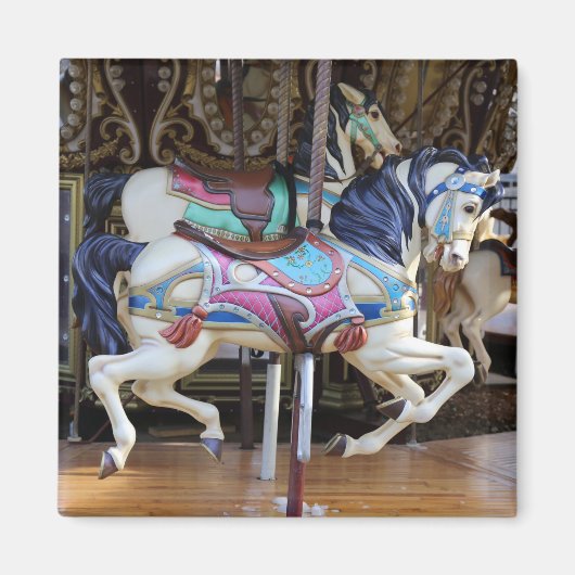 Carousel Horse galloping II Magneet (Voorkant)