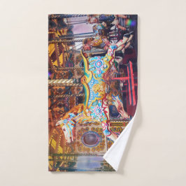 Carousel Horse Handdoek