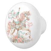 Carousel Horse Keramische Knop (Rechts)