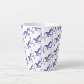 Carousel Horse Latte Mok (Voorkant)