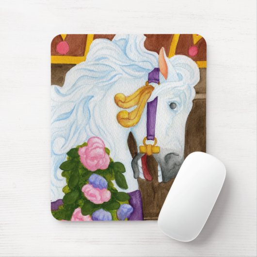 Carousel Horse Mousepad Muismat (Met muis)