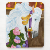 Carousel Horse Mousepad Muismat (Voorkant)