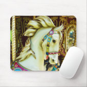 CAROUSEL HORSE ~ Mousepad Muismat (Met muis)