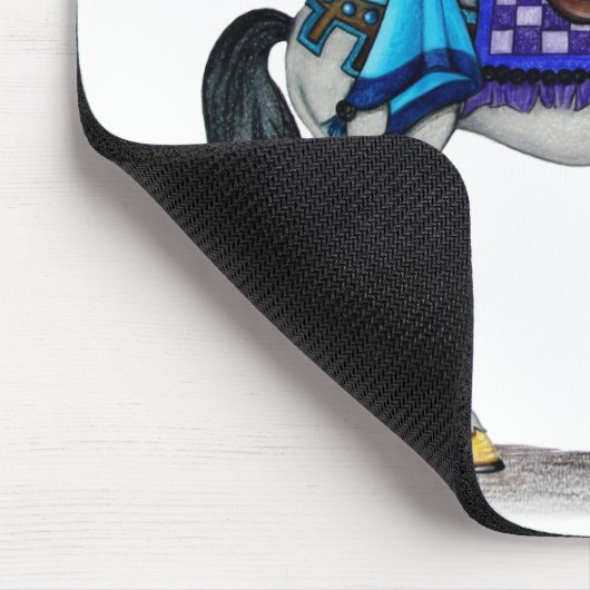 Carousel Horse Muismat (Hoek)