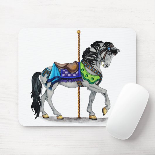 Carousel Horse Muismat (Met muis)