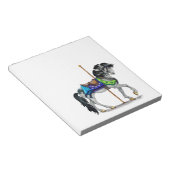 Carousel Horse Notitieblok (Schuin)