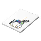 Carousel Horse Notitieblok (Linkerzijde)