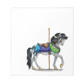 Carousel Horse Notitieblok (Voorkant)