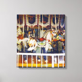 Carousel Horse op Canvas (Voorkant)