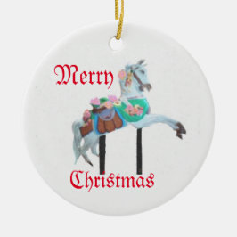 CAROUSEL HORSE ORNAMENT
