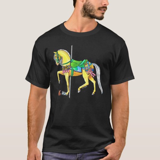 Carousel Horse Ostara Easter T-shirt (Voorkant)