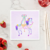 Carousel Horse party napkins Servetten (Insitu)