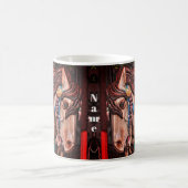 Carousel Horse Pencil Speciaal gepersonaliseerd Koffiemok (Center)