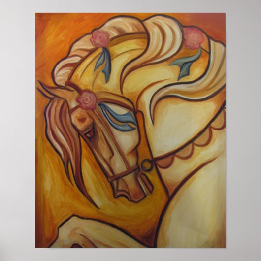 Carousel Horse Poster (Voorkant)