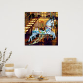 Carousel Horse Poster (Keuken)