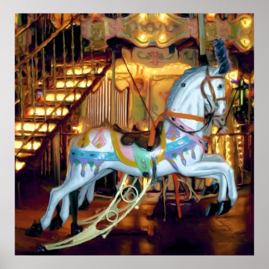 Carousel Horse Poster (Voorkant)