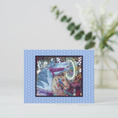 Carousel Horse Race Briefkaart (Staand voorkant)