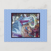 Carousel Horse Race Briefkaart (Voorkant)