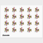 Carousel Horse Sticker (Vel)