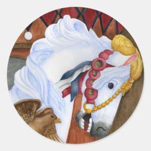 Carousel Horse Sticker