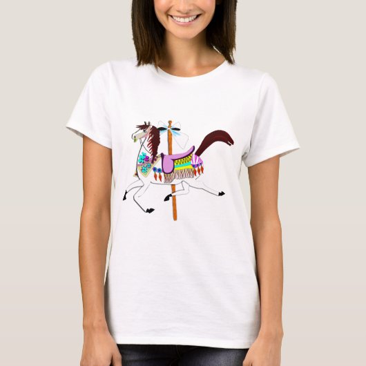 Carousel Horse T-shirt (Voorkant)