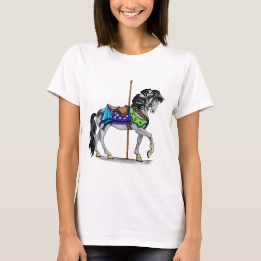 Carousel Horse T-shirt (Voorkant)