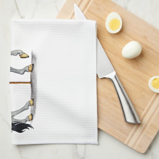 Carousel Horse Theedoek (Quarter Fold)