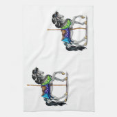 Carousel Horse Theedoek (Verticaal)