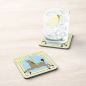 Carousel Horse van June Erica Vess Bier Onderzetter (Rechterzijde)