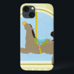 Carousel Horse van June Erica Vess Case-Mate iPhone Case<br><div class="desc">Gallip op de grove manier rond met deze carrouselpaardenfoto van June Erica Vess! Het paard heeft zijn leven teruggegooid in genot,  klaar om nog een kind voor een centrifuge te dragen. Bestel vandaag uw exemplaar!</div>