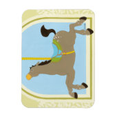 Carousel Horse van June Erica Vess Magneet (Verticaal)