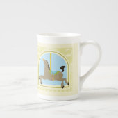 Carousel Horse van June Erica Vess Porselein Kop (Rechts)