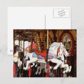 Carousel Horses Briefkaart (Voorkant / Achterkant)