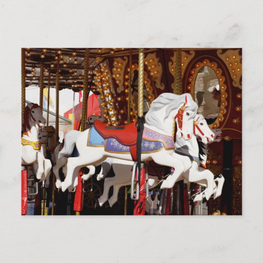 Carousel Horses Briefkaart (Voorkant)
